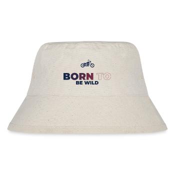 Freude am Fahren - Stanley/Stella recycelter Bucket Hat - Naturweiß - Vorne