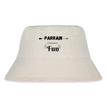 Parrain carrément fun - Bob recyclé Stanley/Stella - blanc naturel - Devant
