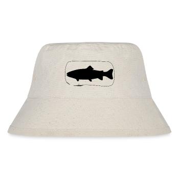 Trout with softbait - Stanley/Stella Recycled Bucket Hat - natural - Front