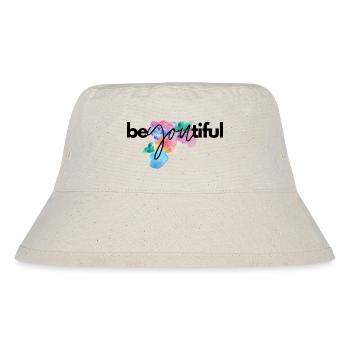 be you tiful - Stanley/Stella Recycled Bucket Hat - natural - Front