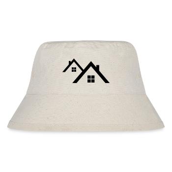 Dach - Stanley/Stella recycelter Bucket Hat - Naturweiß - Vorne