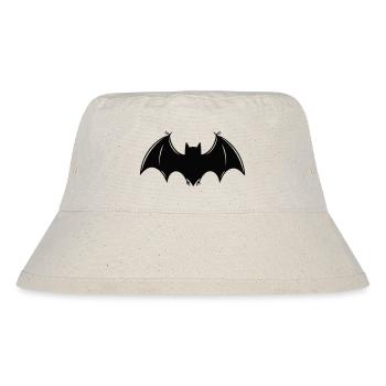 Bat - Stanley/Stella Recycled Bucket Hat - natural - Front