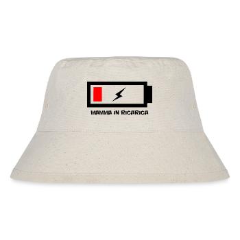 Mom charging do not disturb - Stanley/Stella Recycled Bucket Hat - natural - Front