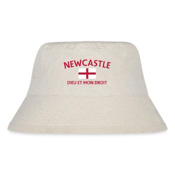 Newcastle Crest Fusion - Stanley/Stella Recycled Bucket Hat - natural - Front