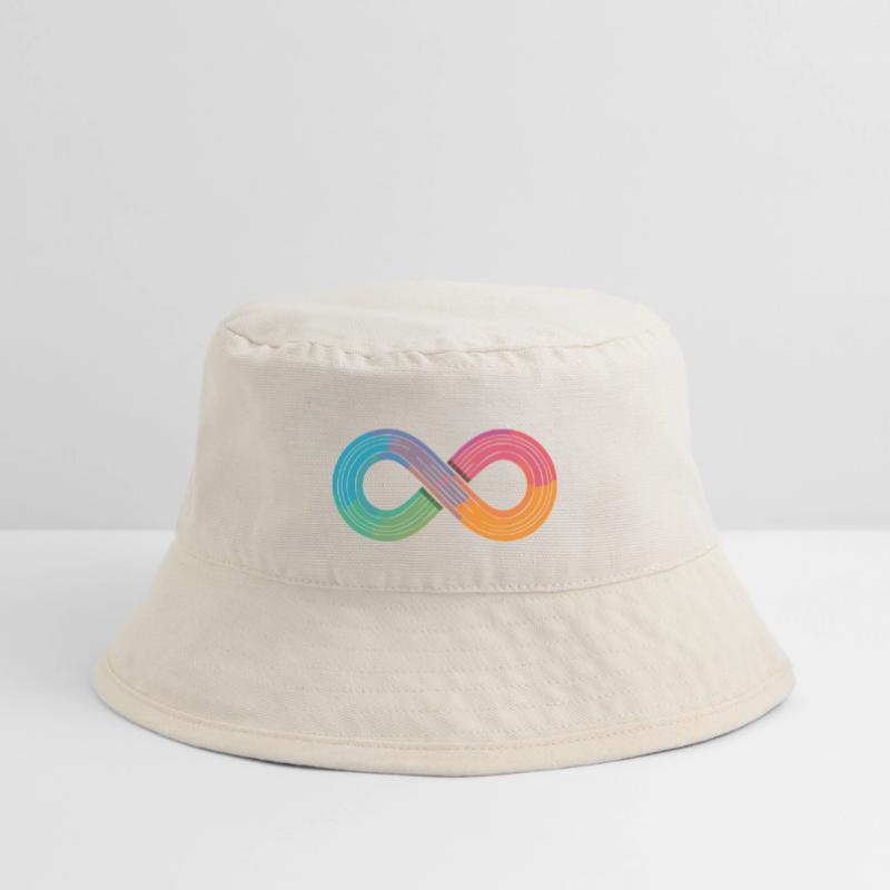 Unendlicher Regenbogen oder doch einfach nur Flow? Stanley/Stella recycelter Bucket Hat