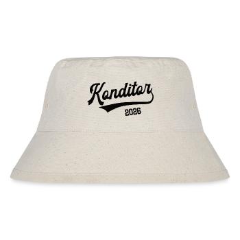 Confectioner 2026 Occupation Confectionery Apprenticeship Apprentice - Stanley/Stella Recycled Bucket Hat - natural - Front