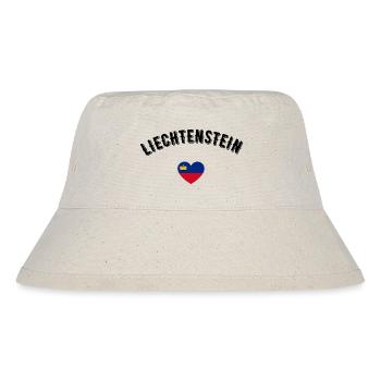Liechtenstein - Stanley/Stella recycelter Bucket Hat - Naturweiß - Vorne