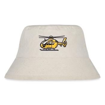 Rescue helicopter - Stanley/Stella Recycled Bucket Hat - natural - Front