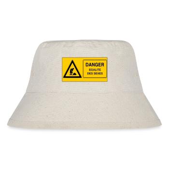 Geschlechtergleichheit - Stanley/Stella recycelter Bucket Hat - Naturweiß - Vorne