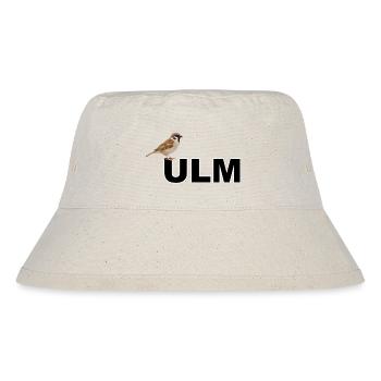 Ulmer Spatz Linsen mit Spätzla Schwäbisch - Stanley/Stella recycelter Bucket Hat - Naturweiß - Vorne