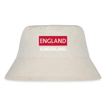 England Skyline der Stadt Sunderland - Stanley/Stella recycelter Bucket Hat - Naturweiß - Vorne