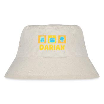 Darian as a given name - Stanley/Stella Recycled Bucket Hat - natural - Front