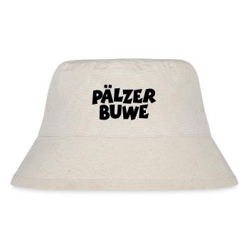 Pälzer Buwe - Pfälzer Jungs aus der Pfalz - Stanley/Stella recycelter Bucket Hat - Naturweiß - Vorne