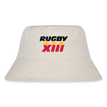 Rugby XIII - Stanley/Stella Recycled Bucket Hat - natural - Front