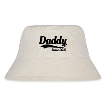Daddy since 2016 - Stanley/Stella Recycled Bucket Hat - natural - Front