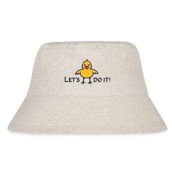 Let's do it! - Stanley/Stella Recycled Bucket Hat - natural - Front