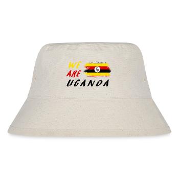 We are Uganda - Stanley/Stella Recycled Bucket Hat - natural - Front