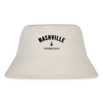 Nashville tennessee - Stanley/Stella Recycled Bucket Hat - natural - Front
