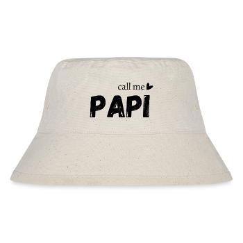 Nenn mich Großvater - Stanley/Stella recycelter Bucket Hat - Naturweiß - Vorne