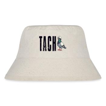 T-Shirt Ruhrpott Tach Dialekt Taube Ruhrgebiet - Stanley/Stella recycelter Bucket Hat - Naturweiß - Vorne