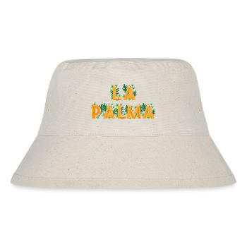 La Palma Schriftzug La Isla Bonita Kanaren - Stanley/Stella recycelter Bucket Hat - Naturweiß - Vorne