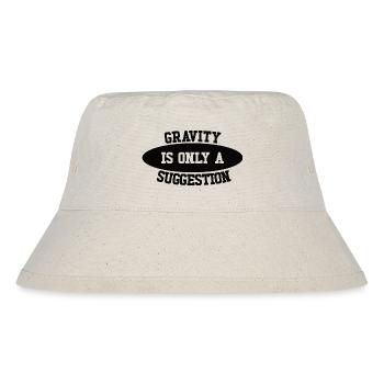 Schwerkraft Ist Nur Ein Vorschlag Boulderer - Stanley/Stella recycelter Bucket Hat - Naturweiß - Vorne