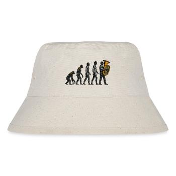 Évolution vers le design grunge du joueur de tuba - Bob recyclé Stanley/Stella - blanc naturel - Devant