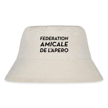 Fédération Amicale de l'Apéro - Stanley/Stella Recycled Bucket Hat - natural - Front