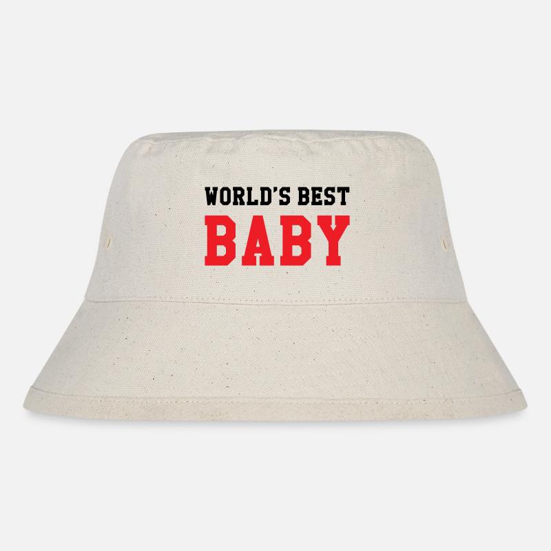 Meilleur bébé du monde - Naissance - Enfant - Bob recyclé Stanley/Stella - blanc naturel