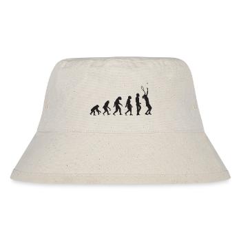 Tennis Evolution - Stanley/Stella Recycled Bucket Hat - natural - Front