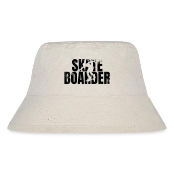 Skateboarder - Stanley/Stella recycelter Bucket Hat - Naturweiß - Vorne