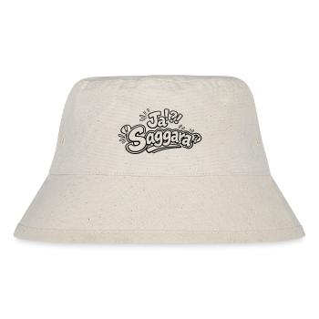 Ja Saggara - Stanley/Stella recycelter Bucket Hat - Naturweiß - Vorne