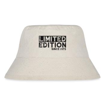 Born in 1973 Birthday Gift - Stanley/Stella Recycled Bucket Hat - natural - Front