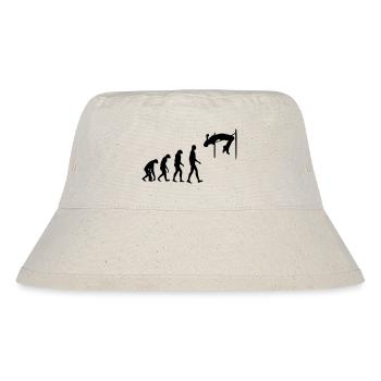 Hochsprung Hochspringer Sport Sportler Spieler - Stanley/Stella recycelter Bucket Hat - Naturweiß - Vorne