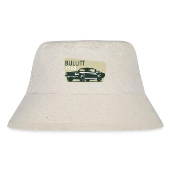 Oldtimer 1968 Auto Retro - Stanley/Stella recycelter Bucket Hat - Naturweiß - Vorne