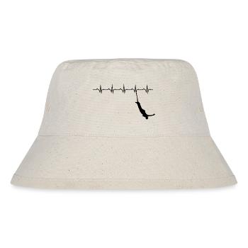 Bungee Jumping Evolution Sport Fun - Stanley/Stella recycelter Bucket Hat - Naturweiß - Vorne