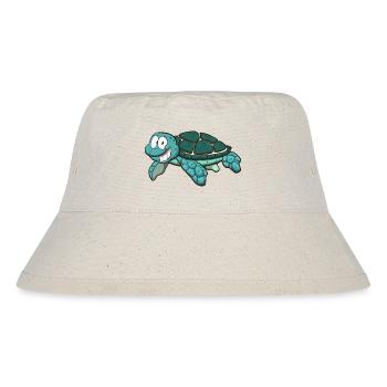 Sea Turtle - Stanley/Stella Recycled Bucket Hat - natural - Front