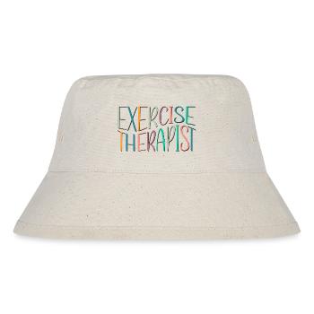 Exercise Therapist Therapy - Stanley/Stella Recycled Bucket Hat - natural - Front