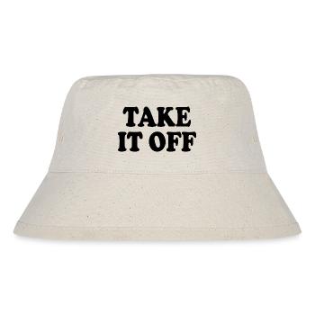 Take it off - Stanley/Stella recycelter Bucket Hat - Naturweiß - Vorne