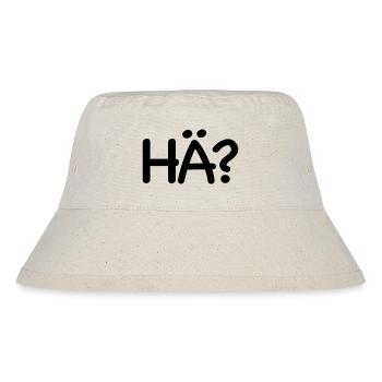 Excuse me, huh - Stanley/Stella Recycled Bucket Hat - natural - Front