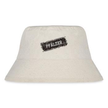 Pfalz Regionaldruck Design - Stanley/Stella recycelter Bucket Hat - Naturweiß - Vorne