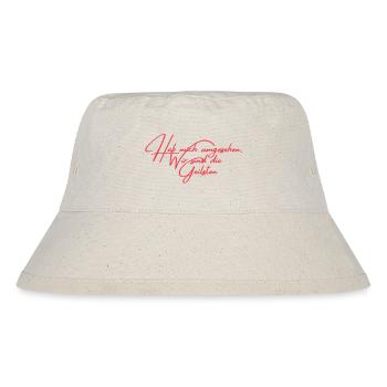Looking around: We and the spirits - Stanley/Stella Recycled Bucket Hat - natural - Front