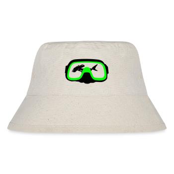 Diving goggles - Stanley/Stella Recycled Bucket Hat - natural - Front
