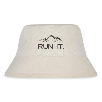 Ultra Running – Lauf es! - Stanley/Stella recycelter Bucket Hat - Naturweiß - Vorne