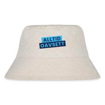 Immer unabhängig – stilvolle Aussage - Stanley/Stella recycelter Bucket Hat - Naturweiß - Vorne