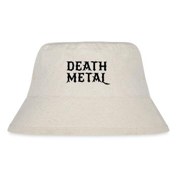 Death Metal fettes Logodesign - Stanley/Stella recycelter Bucket Hat - Naturweiß - Vorne