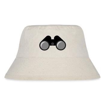 Binoculars - Stanley/Stella Recycled Bucket Hat - natural - Front