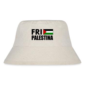 Fri palestina - Stanley/Stella Recycled Bucket Hat - natural - Front