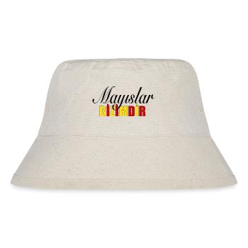 Mayislar Bizimdir - Stanley/Stella recycelter Bucket Hat - Naturweiß - Vorne