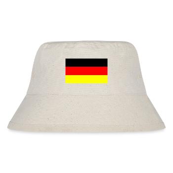 Allemagne couleurs noir rouge or - Bob recyclé Stanley/Stella - blanc naturel - Devant